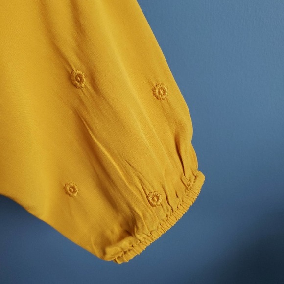 LOFT Plus Embroidered Dot Pullover Top - Picture 3 of 9